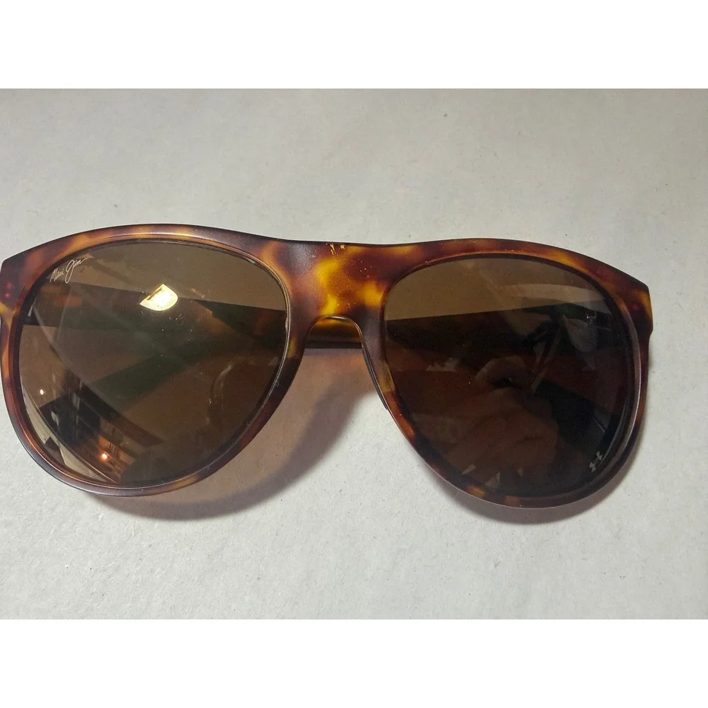 Maui Jim Rising Sun MJ731-10M Matte Tortoise HCL Bronze Polarized Sunglasses Men